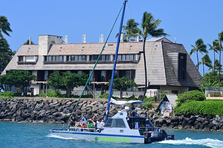 Excursion en catamaran à Oahu : tortues garanties