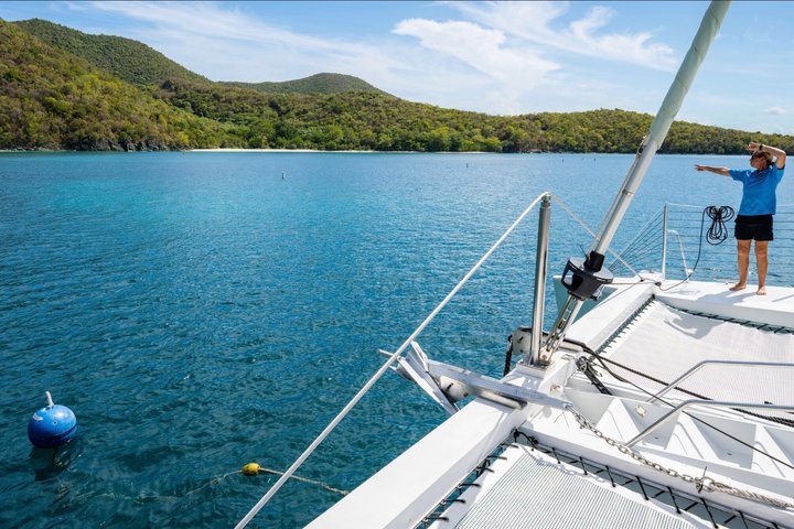 Aventura de snorkel todo incluido en catamarán en St. Thomas con snorkel, almuerzo y bebidas, foto 13 | wizardtrip