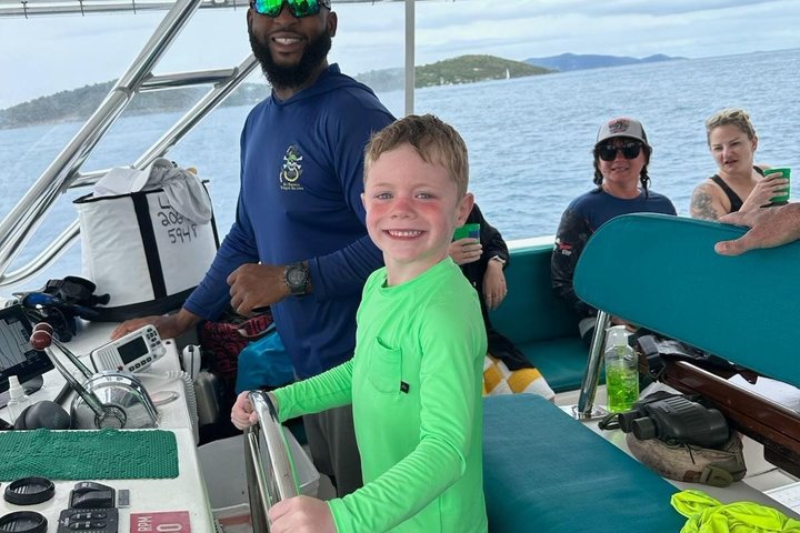 Snorkeltur med powerboat i St. John, US Virgin Islands, med morgenmad, frokost og åben bar, foto 10 | wizardtrip