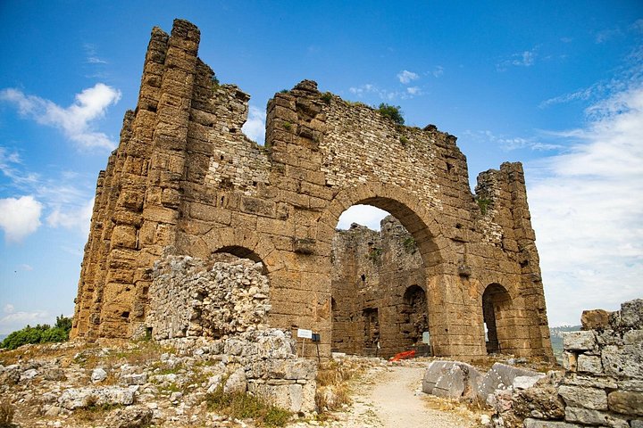 Explore ancient ruins and natural wonders on a historical tour of Perge, Aspendos, Side, and Manavgat Waterfall in Antalya, photo 10 | wizardtrip