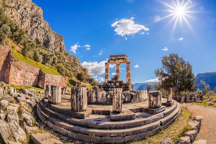 Privétour naar Delphi vanuit Athene, met oude ruïnes, musea en schilderachtige uitzichten op de bergen, foto 9 | wizardtrip