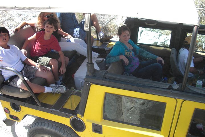Excursion en Hummer en plein air dans le parc national de Joshua Tree, explorant des paysages désertiques et des formations rocheuses, photo 12 | wizardtrip