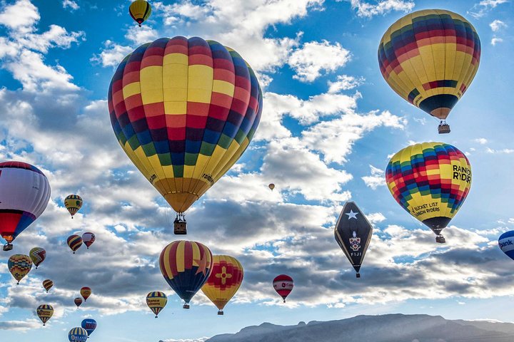 Ballontur i Albuquerque ved solopgang | wizardtrip