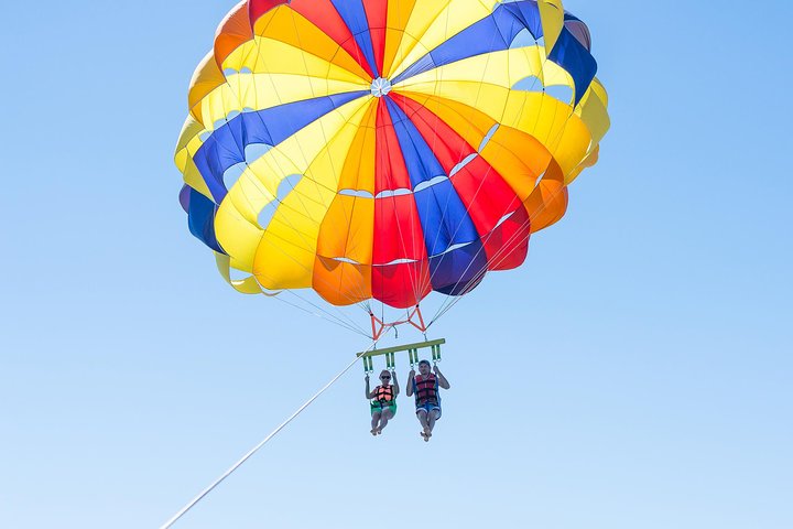 Avventura di parasailing sulla baia a South Padre Island, Texas, foto 10 | wizardtrip