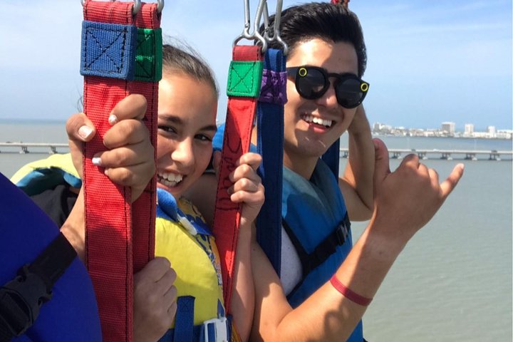 Avventura di parasailing sulla baia a South Padre Island, Texas, foto 12 | wizardtrip