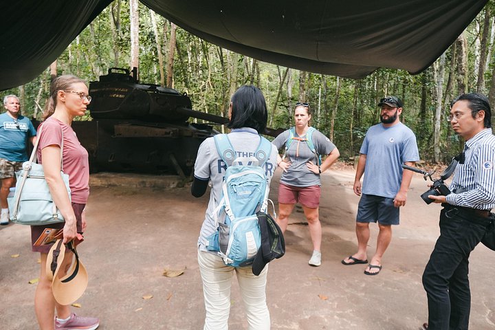 Udforsk de historiske Cu Chi-tunneler, et netværk af underjordiske tunneler brugt under Vietnamkrigen nær Ho Chi Minh City, foto 11 | wizardtrip