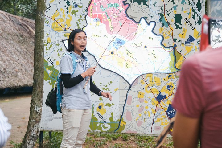 Udforsk de historiske Cu Chi-tunneler, et netværk af underjordiske tunneler brugt under Vietnamkrigen nær Ho Chi Minh City, foto 14 | wizardtrip