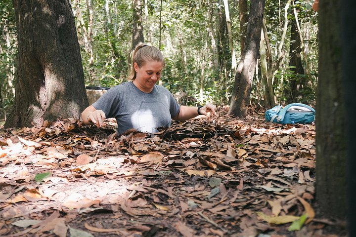 Udforsk de historiske Cu Chi-tunneler, et netværk af underjordiske tunneler brugt under Vietnamkrigen nær Ho Chi Minh City, foto 15 | wizardtrip