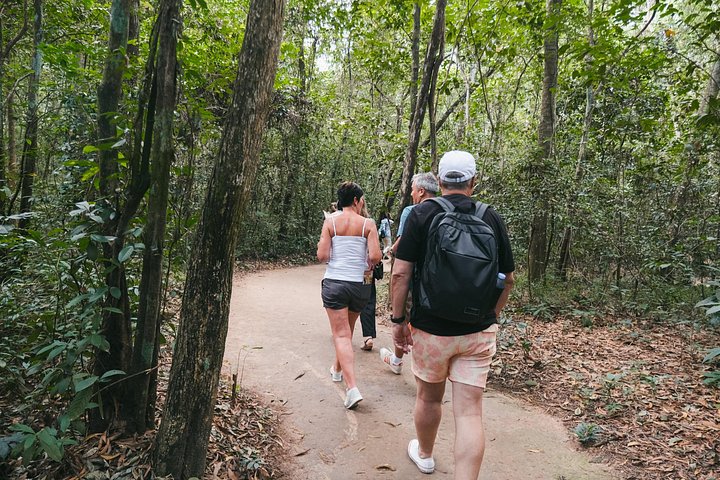 Udforsk de historiske Cu Chi-tunneler, et netværk af underjordiske tunneler brugt under Vietnamkrigen nær Ho Chi Minh City, foto 16 | wizardtrip