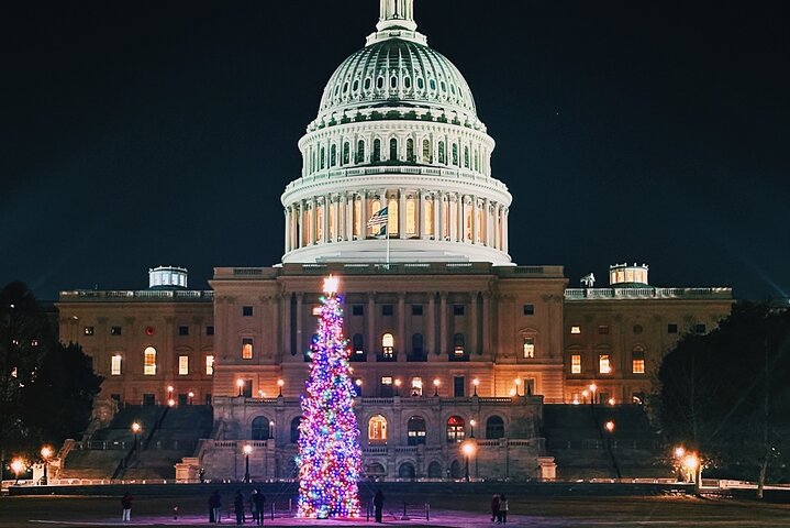 Night tour of Washington DC monuments, including the White House and Lincoln Memorial, with guided commentary, photo 7 | wizardtrip