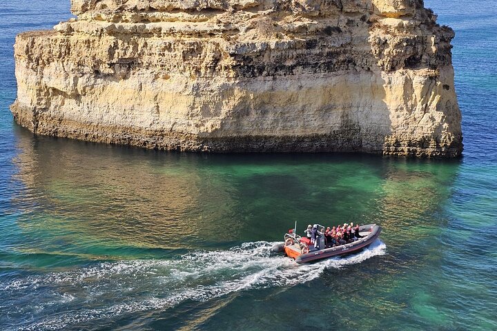 Bootstour entlang der Algarve-Küste zur Beobachtung von Delfinen und Höhlen, Abfahrt von Albufeira, Foto 8 | wizardtrip