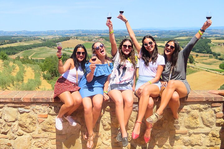 Toscansk vintur med udsigt over vinmarker, vinsmagning og San Gimignano, foto 6 | wizardtrip