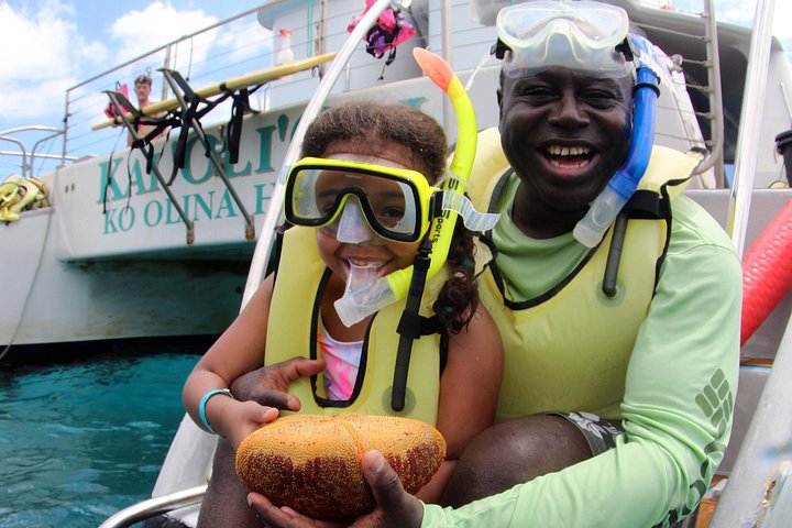 Luksuriøs katamarantur utenfor Oahus kyst, med snorkling, delfinsafari og hawaiisk måltid, foto 24 | wizardtrip