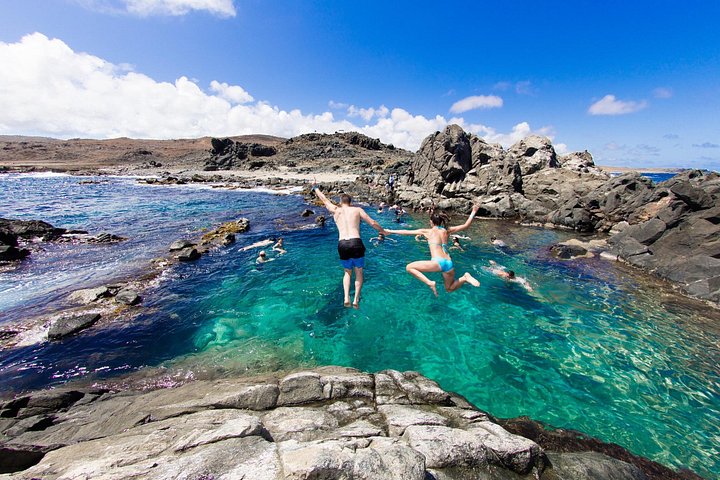 Island Jeep Safari: Natural Pool, Baby Beach & Lunch | wizardtrip