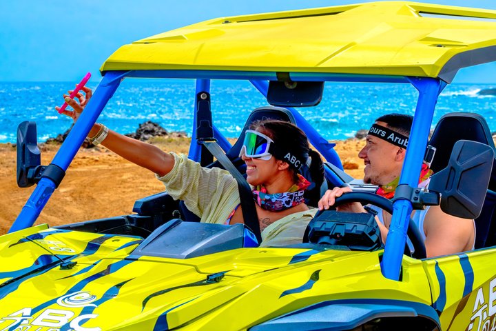 Off-road UTV-eventyr, der udforsker Arubas barske nordkyst, besøger strande og historiske steder, foto 14 | wizardtrip