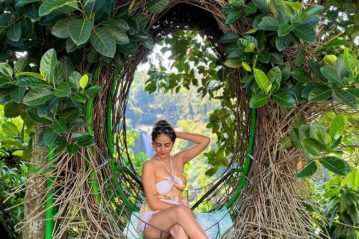 Privétour door Ubud's Apenbos, Tegalalang Rijstterrassen, Tirta Empul Tempel en Tegenungan Waterval op Bali, foto 29 | wizardtrip