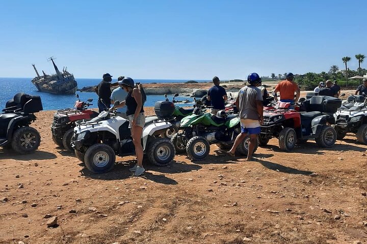 Vivez une excursion passionnante en quad ou en buggy à Paphos, Chypre, en visitant Lara Bay et les chutes d'Adonis, photo 25 | wizardtrip