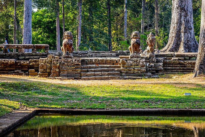 Soloppgang over det praktfulle Angkor Wat tempelkompleks i Siem Reap, Kambodsja, foto 30 | wizardtrip