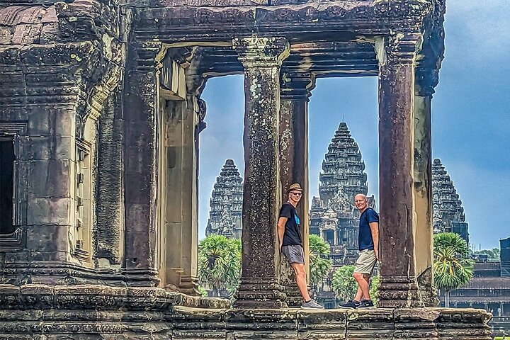 Verken de oude tempels van Angkor Wat, Cambodja, inclusief zonsopgang en iconische bouwwerken, foto 6 | wizardtrip