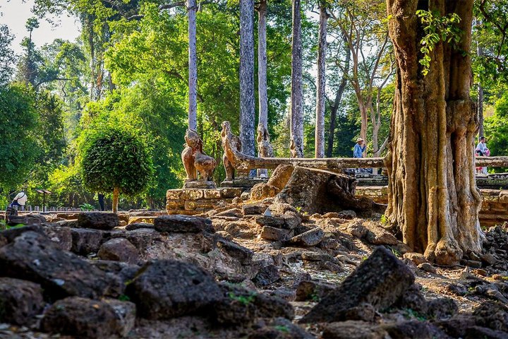 Verken de oude tempels van Angkor Wat, Cambodja, inclusief zonsopgang en iconische bouwwerken, foto 23 | wizardtrip