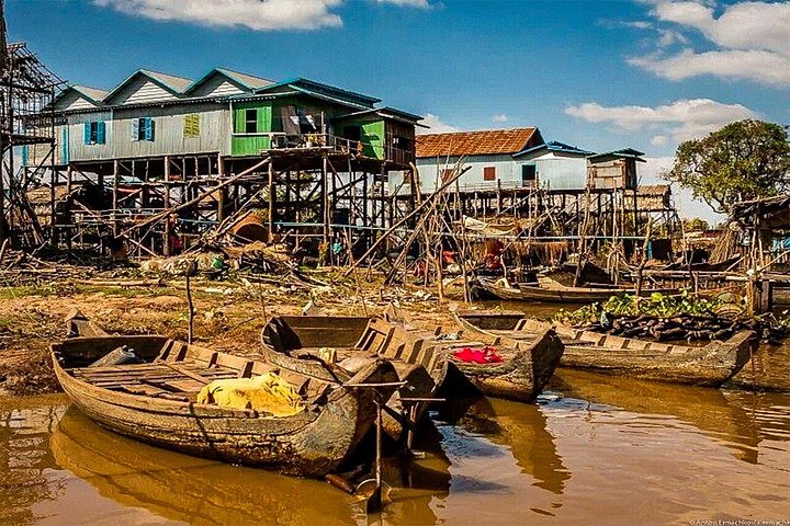 Boat tour of Kampong Phluk floating village on Tonle Sap lake, Siem Reap, photo 27 | wizardtrip