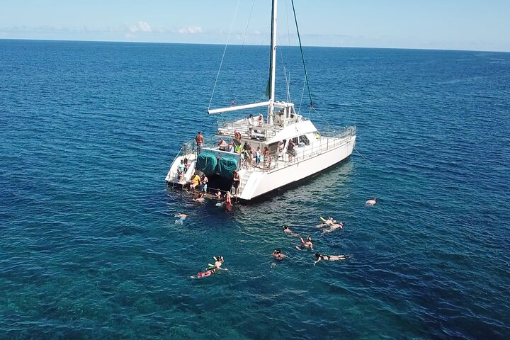 Deluxe Na Pali Coast snorkel cruise in Kauai, USA, featuring stunning cliffs and ocean activities, photo 13 | wizardtrip