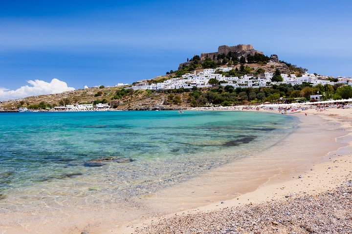 Naturskjønn båttur til Lindos landsby på Rhodos, Hellas, med badestopp, foto 10 | wizardtrip