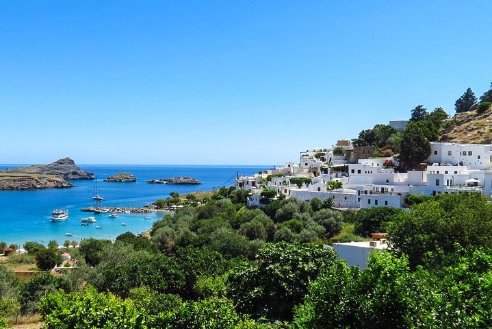 Naturskjønn båttur til Lindos landsby på Rhodos, Hellas, med badestopp, foto 11 | wizardtrip