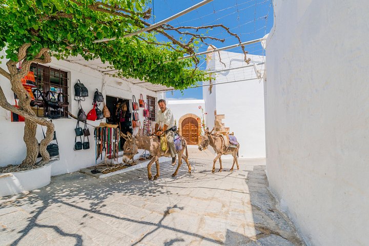 Naturskjønn båttur til Lindos landsby på Rhodos, Hellas, med badestopp, foto 17 | wizardtrip