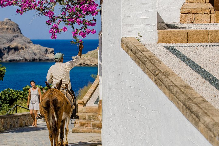 Naturskjønn båttur til Lindos landsby på Rhodos, Hellas, med badestopp, foto 20 | wizardtrip