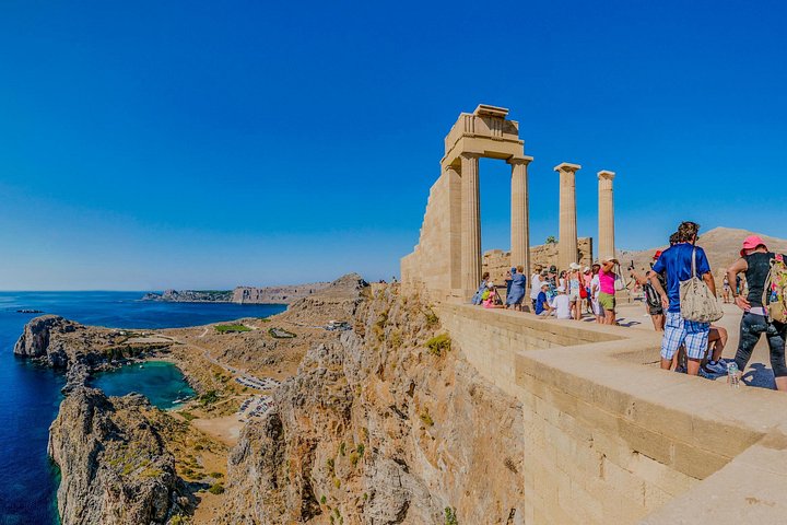 Naturskjønn båttur til Lindos landsby på Rhodos, Hellas, med badestopp, foto 22 | wizardtrip