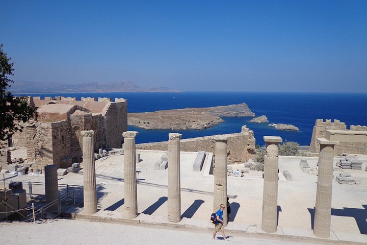 Naturskjønn båttur til Lindos landsby på Rhodos, Hellas, med badestopp, foto 23 | wizardtrip