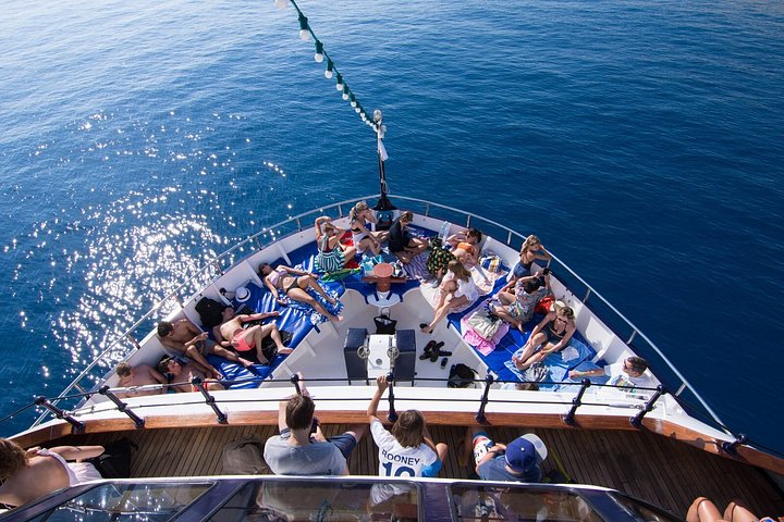 Naturskjønn båttur til Lindos landsby på Rhodos, Hellas, med badestopp, foto 28 | wizardtrip