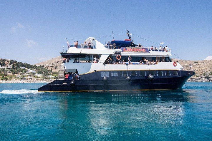 Naturskjønn båttur til Lindos landsby på Rhodos, Hellas, med badestopp, foto 33 | wizardtrip
