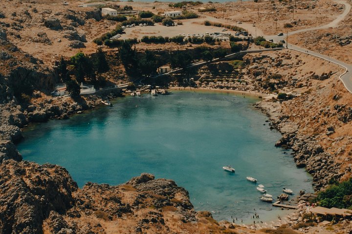 Naturskjønn båttur til Lindos landsby på Rhodos, Hellas, med badestopp, foto 35 | wizardtrip