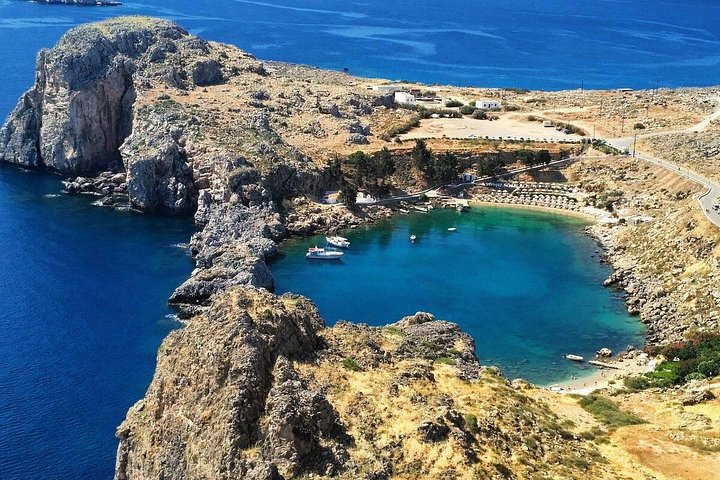 Naturskjønn båttur til Lindos landsby på Rhodos, Hellas, med badestopp, foto 39 | wizardtrip