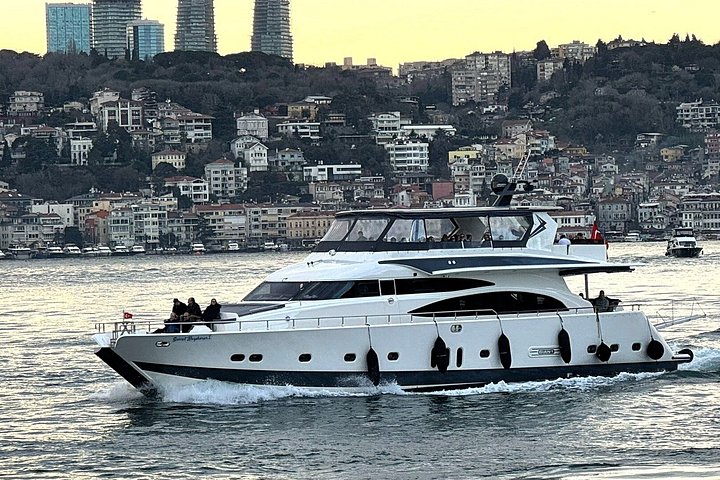 Luxury yacht cruise on Istanbul's Bosphorus, offering views of palaces and bridges, photo 38 | wizardtrip