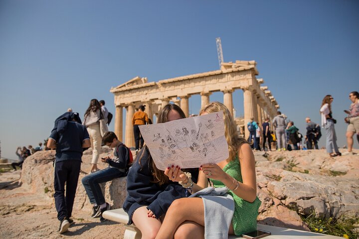 Mythologische tour van de Akropolis en Oude Agora in Athene, Griekenland, foto 14 | wizardtrip