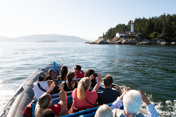 Naturskjønn båttur langs Vancouvers kystlinje, inkludert Stanley Park, seler og byens landemerker, foto 8 | wizardtrip
