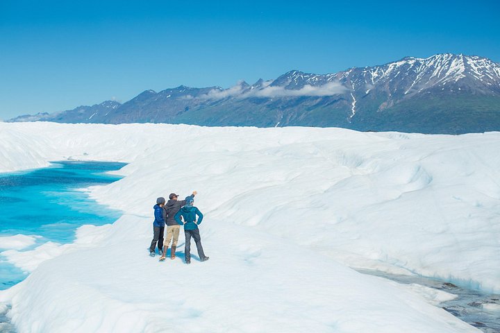 Helikoptertur over Knik-gletsjeren i Alaska med landing på isen, foto 9 | wizardtrip
