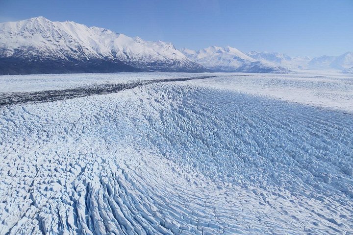 Helikoptertur over Knik-gletsjeren i Alaska med landing på isen, foto 18 | wizardtrip