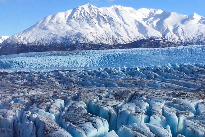 Helikoptertur over Knik-gletsjeren i Alaska med landing på isen, foto 22 | wizardtrip