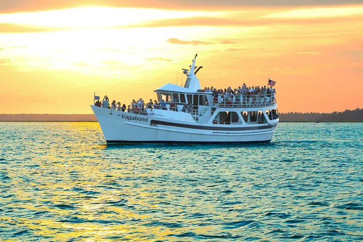 Hilton Head Solnedgang Delfinsafari | wizardtrip