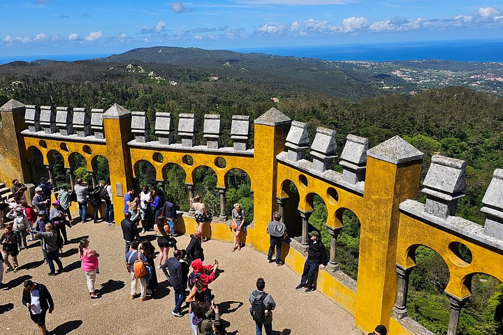 Day trip from Lisbon to Sintra and Cascais, featuring Pena Palace, Cabo da Roca, and coastal views, photo 16 | wizardtrip