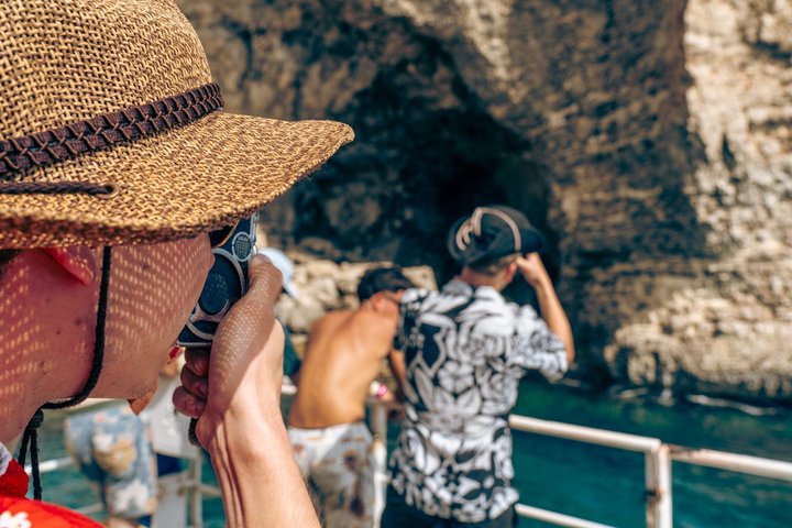 Bootsfahrt zur Blauen Lagune von Comino, Malta, mit Schwimmen und Schnorcheln, Foto 12 | wizardtrip