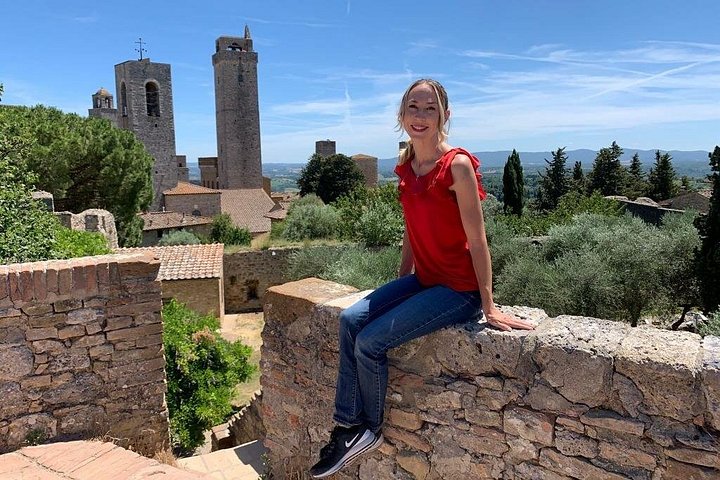 Tour œnologique en petit groupe en Toscane visitant San Gimignano, des domaines biologiques et Piazzale Michelangelo, photo 22 | wizardtrip