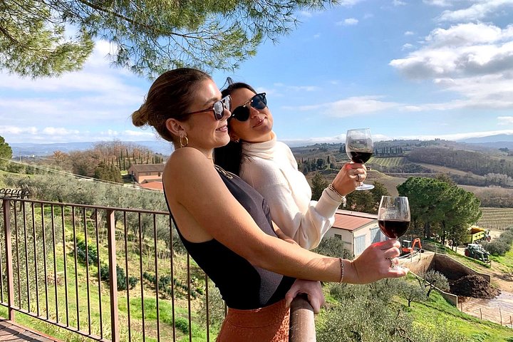 Tour œnologique en petit groupe en Toscane visitant San Gimignano, des domaines biologiques et Piazzale Michelangelo, photo 34 | wizardtrip