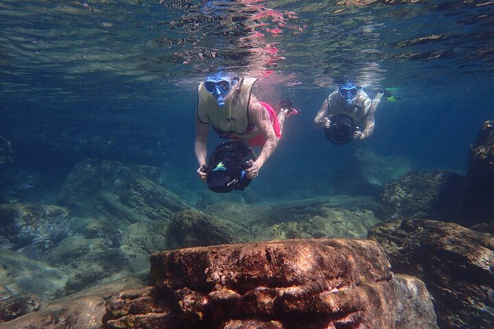 Sea scooter snorkeling adventure in Antigua, exploring coral reefs and marine life, photo 14 | wizardtrip