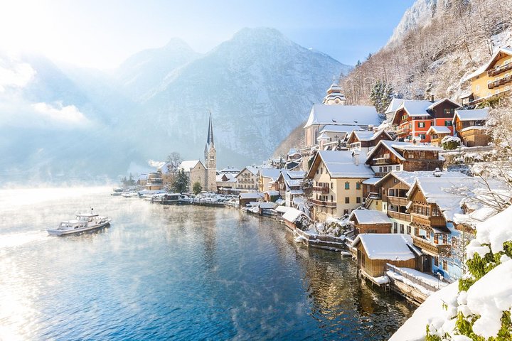 Malerische Ausblicke auf das Dorf Hallstatt, die Alpen und Seen während eines Tagesausflugs von Wien, Foto 14 | wizardtrip
