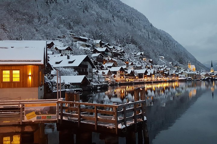 Malerische Ausblicke auf das Dorf Hallstatt, die Alpen und Seen während eines Tagesausflugs von Wien, Foto 15 | wizardtrip